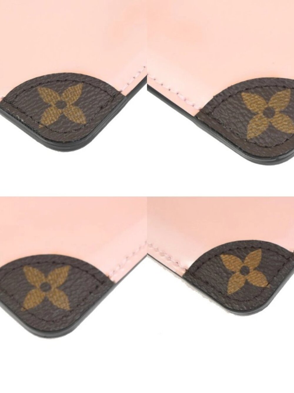 LOUIS VUITTON Porte Cartes Simple Card Case Monogram Vernis PK M63855 36RL961 - Picture 7 of 11